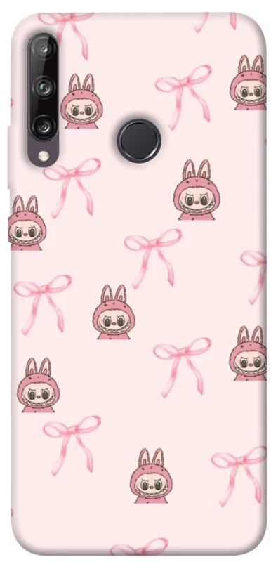 Чохол на Huawei P40 Lite E Pink bows and Labubus фото 1 з 1