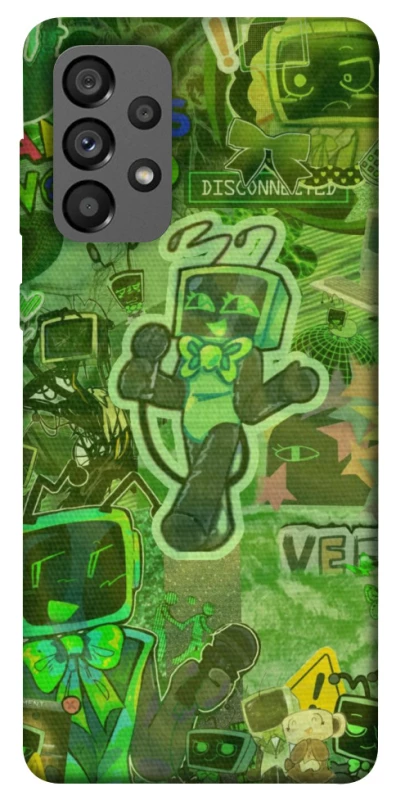 Чохол на Samsung Galaxy A73 5G Dandysworld tv green theme фото 1 з 1