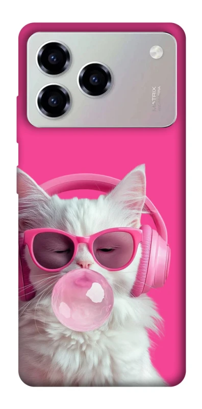 Чохол на ZTE Blade A76 Pink kitty фото 1 з 1