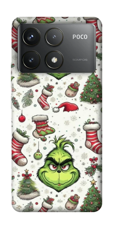 Чохол на Xiaomi Poco F6 Pro Grinch mood ver.3 фото 1 з 1