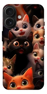 Чохол на Apple iPhone 17 (6.3") happy cats фото 1 з 1