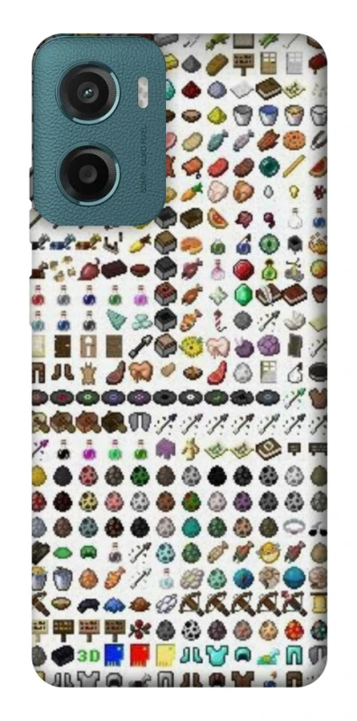 Чохол на Motorola Moto G06 Minecraft v2 фото 1 з 1