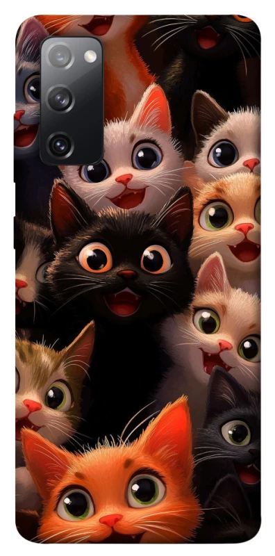 Чохол на Samsung Galaxy S20 FE happy cats фото 1 з 1