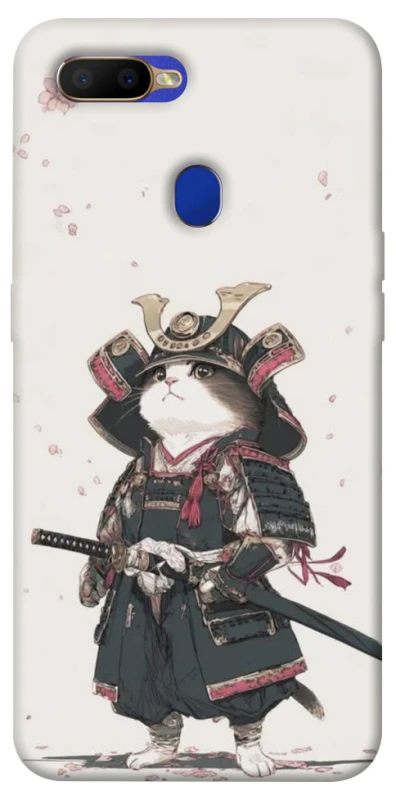 Чохол на Oppo A5s Samurai Cat Warrior фото 1 з 1