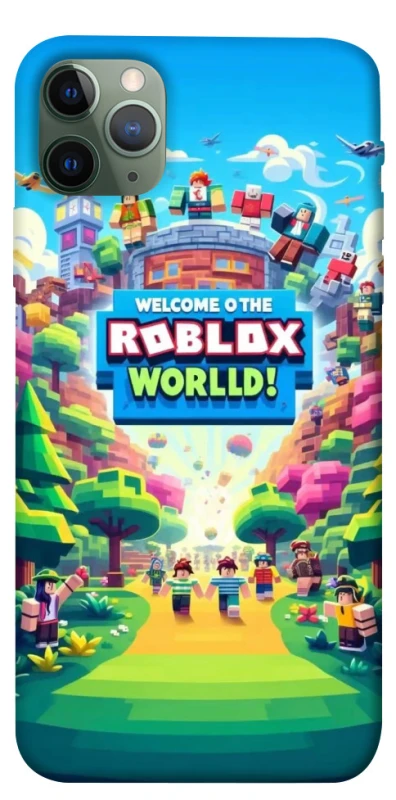Чехол на Apple iPhone 11 Pro Max (6.5") Roblox World фото 1 из 1