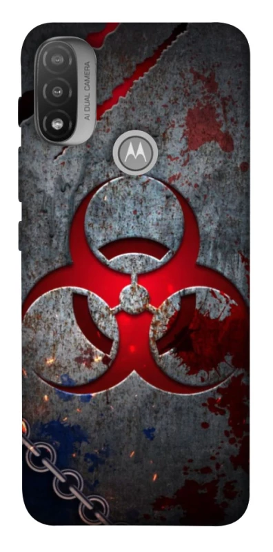 Чохол на Motorola Moto E20 Радіація v3 фото 1 з 1