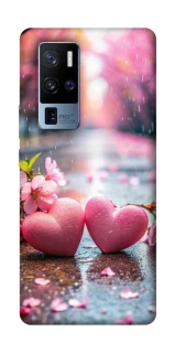Чехол на Vivo X50 Pro+ Pink heart фото 1 из 1