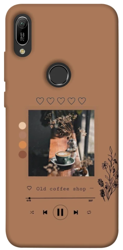 Чохол на Huawei Y6 (2019) Coffee player фото 1 з 1