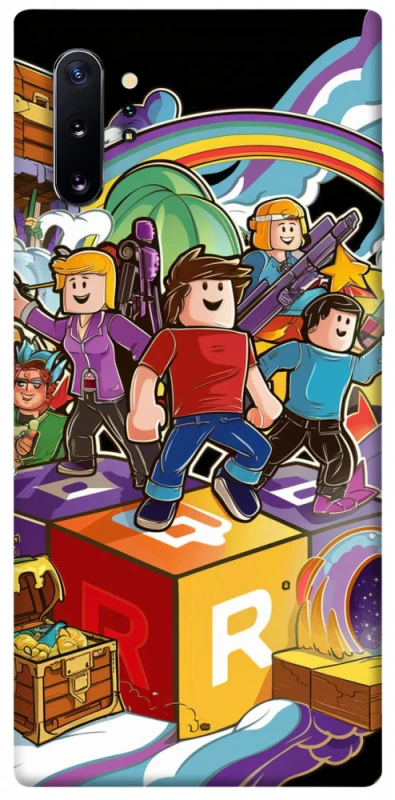 Чохол на Samsung Galaxy Note 10 Plus Roblox family фото 1 з 1