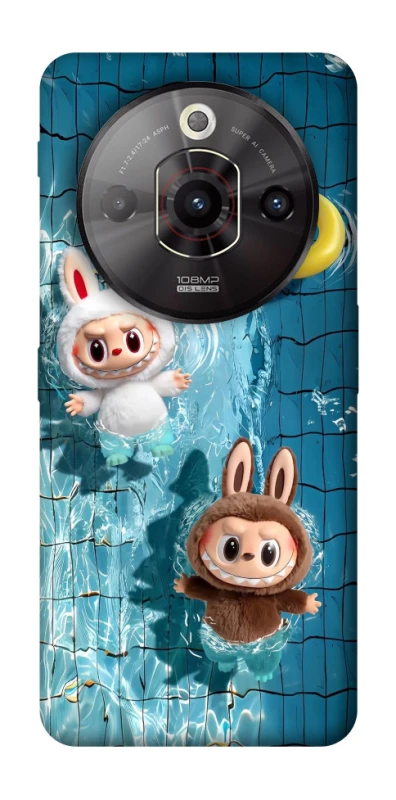 Чохол на ZTE Nubia Focus Pro Labubu in the pool фото 1 з 1