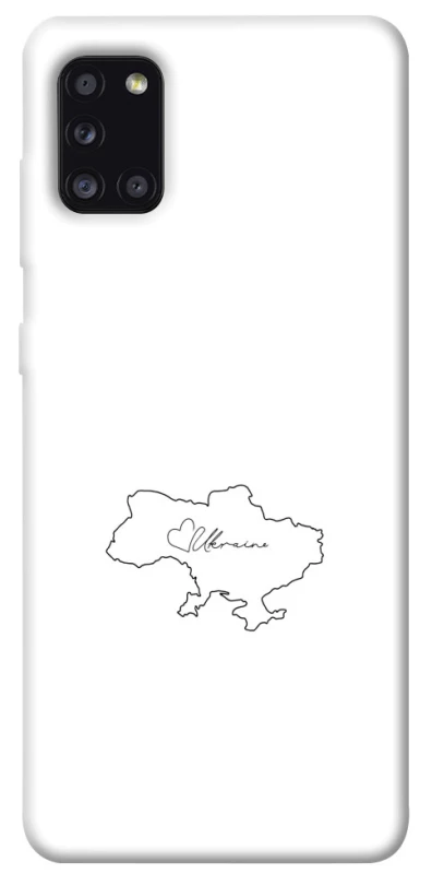 Чехол на Samsung Galaxy A31 Ukraine map фото 1 из 1