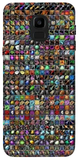 Чехол на Samsung J600F Galaxy J6 (2018) Inventory menu ver.1 фото 1 из 1