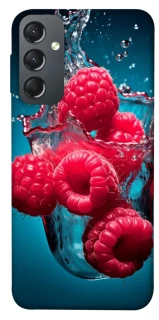 Чехол на Samsung Galaxy A24 4G Малинка в воде фото 1 из 1