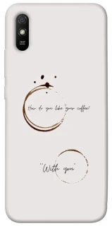 Чехол на Xiaomi Redmi 9A Coffee with you фото 1 из 1