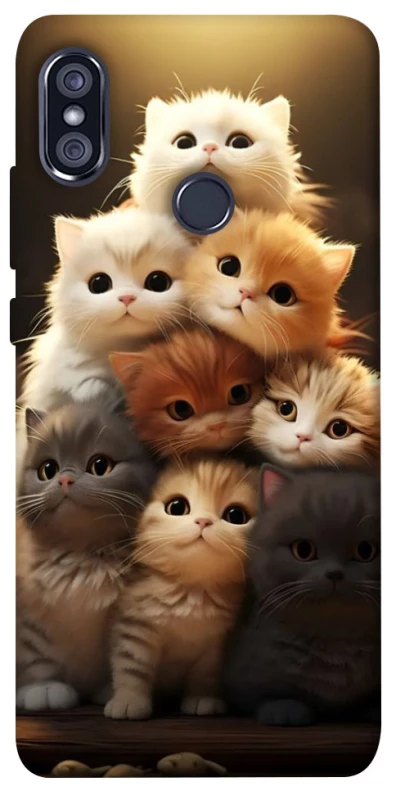 Чохол на Xiaomi Redmi Note 5 Pro / Note 5 (AI Dual Camera) Чохол Kittie Love v2 фото 1 з 1