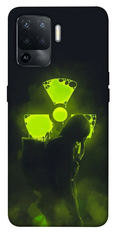 Чохол на Oppo Reno 5 Lite Радіація v2 фото 1 з 1