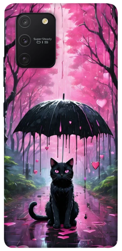 Чохол на Samsung Galaxy S10 Lite Black cat фото 1 з 1