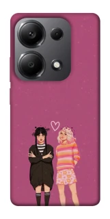 Чехол на Xiaomi Redmi Note 13 Pro 5G Raven & Rainbow Wednesday фото 1 из 1