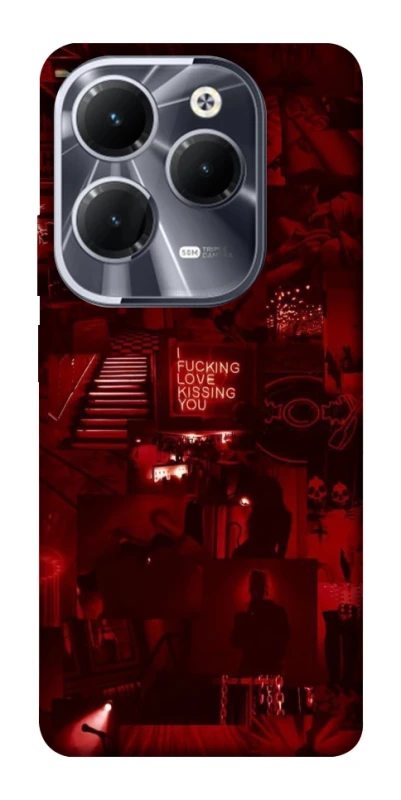 Чехол на Infinix Hot 40 Love collage ver.5 фото 1 из 1