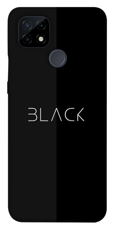 Чехол на Realme C21 Black фото 1 из 1