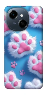Чехол на TECNO Spark Go 1 Cat paw фото 1 из 1
