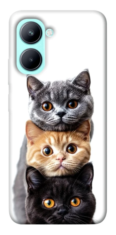 Чохол на Realme C33 Гарні котики фото 1 з 1