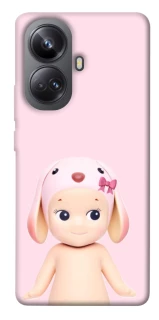 Чехол на Realme 10 Pro+ Pink Ribbon Hop фото 1 из 1