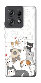 Чохол на Motorola Edge 50 Pro Funny Pets фото 1 з 1