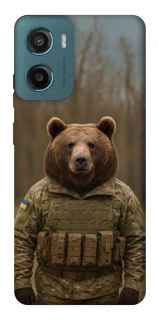 Чохол на Motorola Moto G06 Ведмідь захисник фото 1 з 1