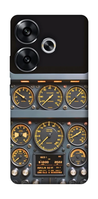 Чехол на Xiaomi Poco F6 Airplane instrument panel фото 1 из 1