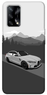 Чехол на Oppo A74 4G BMW grey v3 фото 1 из 1
