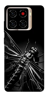 Чохол на ZTE Blade A56 Black dragonfly фото 1 з 1