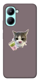 Чохол на Realme C33 cat matcha фото 1 з 1
