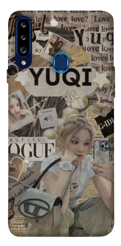 Чехол на Samsung Galaxy A20s Yuqi (G)I-DLE фото 1 из 1