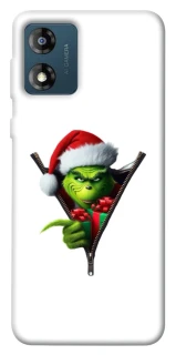 Чехол на Motorola Moto E13 Grinch mood ver.2 фото 1 из 1
