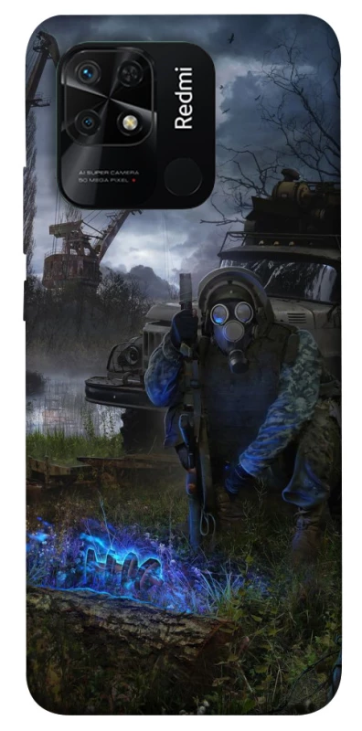 Чохол на Xiaomi Redmi 10C Сталкер v9 фото 1 з 1