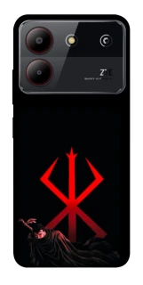 Чехол на ZTE Blade A54 4G Berserk Red Logo фото 1 из 1