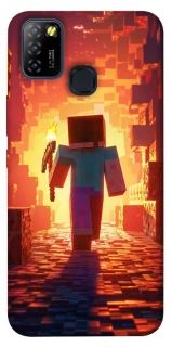 Чохол на Infinix Hot 10 Lite Minecraft adventure фото 1 з 1