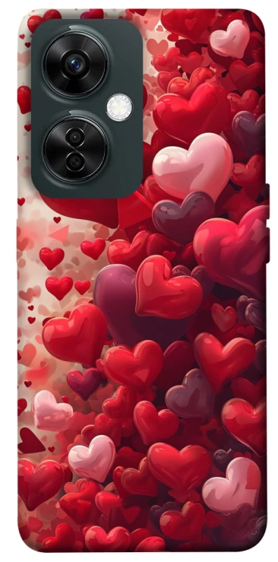 Чохол на OnePlus Nord CE 3 Lite Many hearts фото 1 з 1