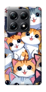 Чохол на Xiaomi 14T Pro Cute Cat v2 фото 1 з 1