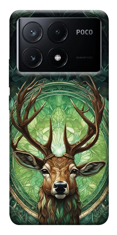 Чехол на Xiaomi Poco X6 Скандинавский олень фото 1 из 1