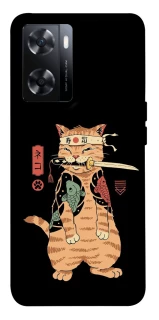 Чохол на OnePlus Nord N20 SE Кіт-самурай фото 1 з 1