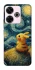 Чохол на Xiaomi Poco M6 4G Pikachu and Van Gogh фото 1 з 1