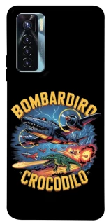 Чехол на TECNO Camon 17 Pro Bombardino Crocodilo v2 фото 1 из 1