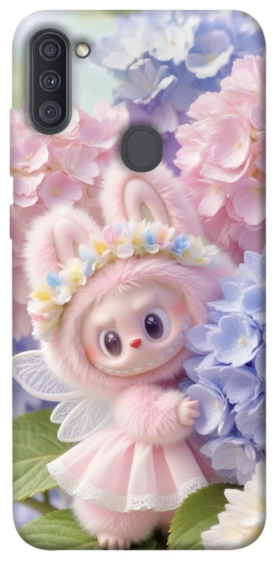 Чохол на Samsung Galaxy A11 Labubu & Flowers ver.1 фото 1 з 1