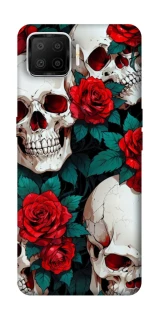 Чохол на Oppo A73 (2017) skull and rose фото 1 з 1