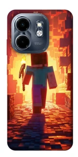 Чохол на Infinix Smart 9 4G / Hot 50i Minecraft adventure фото 1 з 1