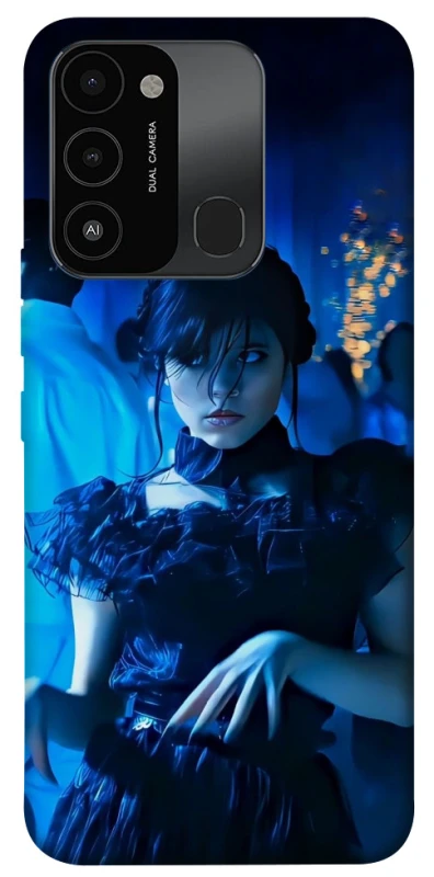 Чохол на TECNO Spark 8C Dark Dance Wednesday фото 1 з 1