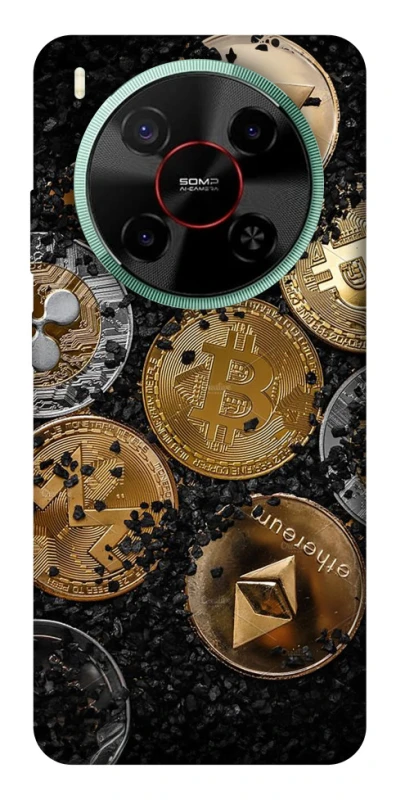 Чохол на ZTE Nubia V70 Max Many coins v2 фото 1 з 1