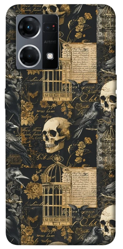 Чохол на Oppo Reno 7 4G Halloween aesthetics ver.1 фото 1 з 1